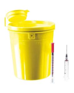 Kanülensammler Abfallbox 2,0l gelb